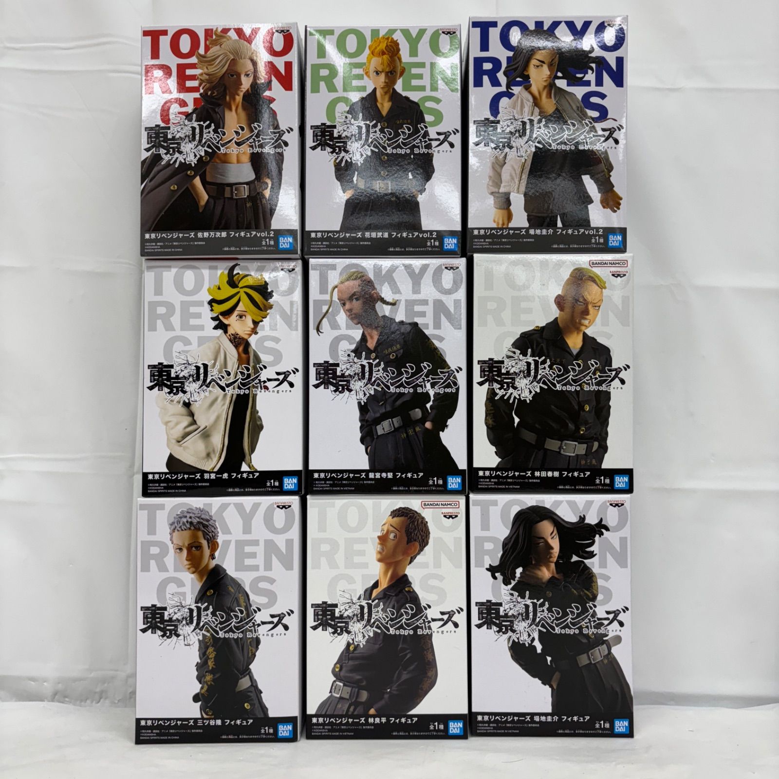 東京リベンジャーズ フィギュア 9体セット 全未開封☆ 未開封 東京リベンジャーズ フィギュア 9個セット LFJ635 f101 - メルカリ