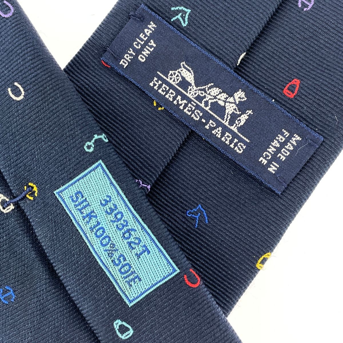 HERMES エルメス シルクツイルタイ ネクタイ 箱付 H339362T/トゥティ