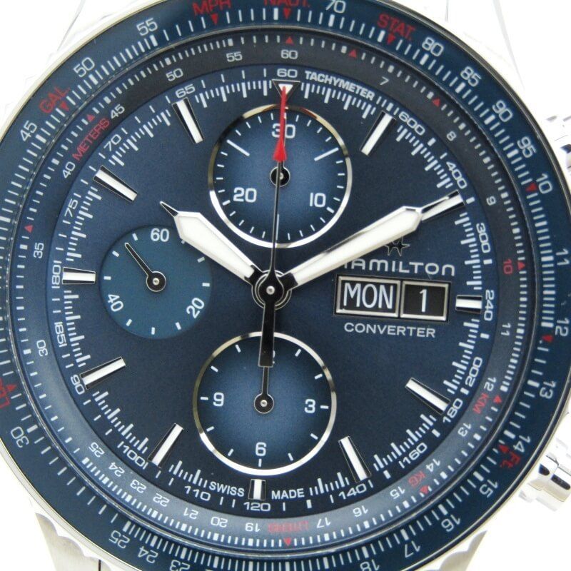 美品 HAMILTON ハミルトン カーキ アビエーション コンバーター オート  