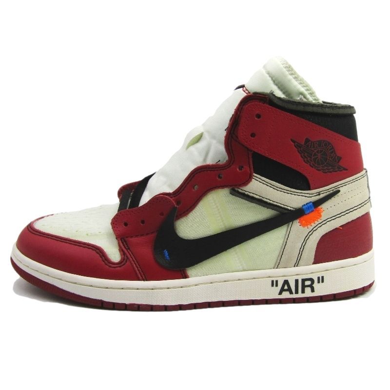 未使用 OFF-WHITE × NIKE ナイキ 27.5cm THE 10 : AIR JORDAN 1 