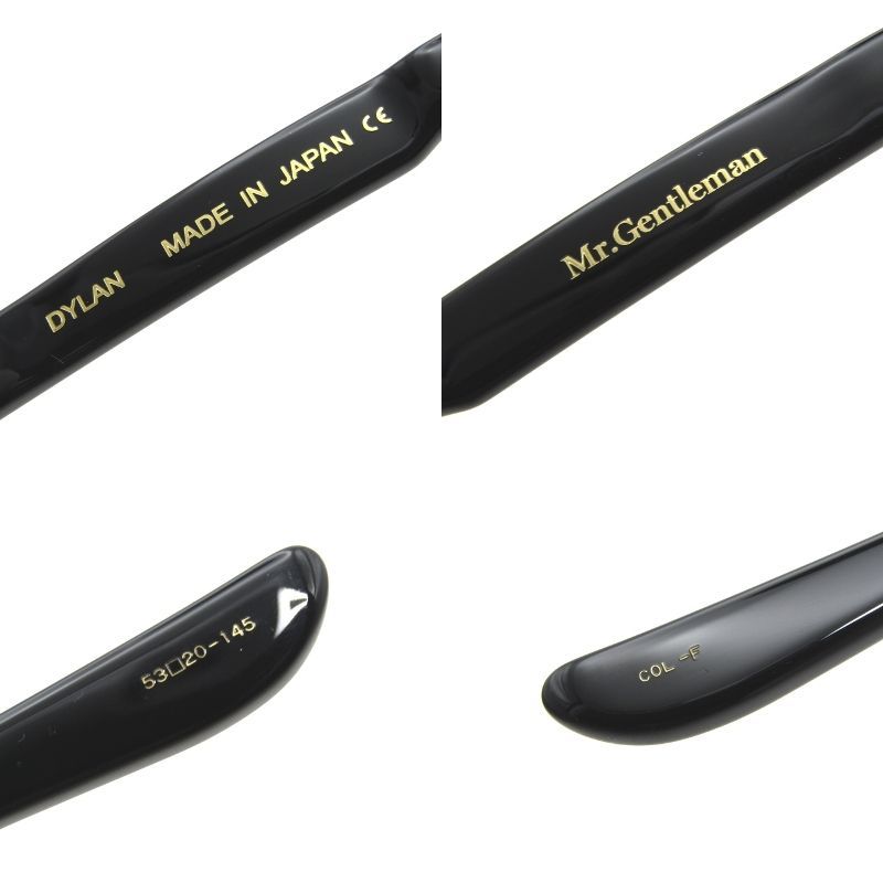 未使用 Mr.Gentleman EYEWEAR ミスタージェントルマン メガネフレーム  