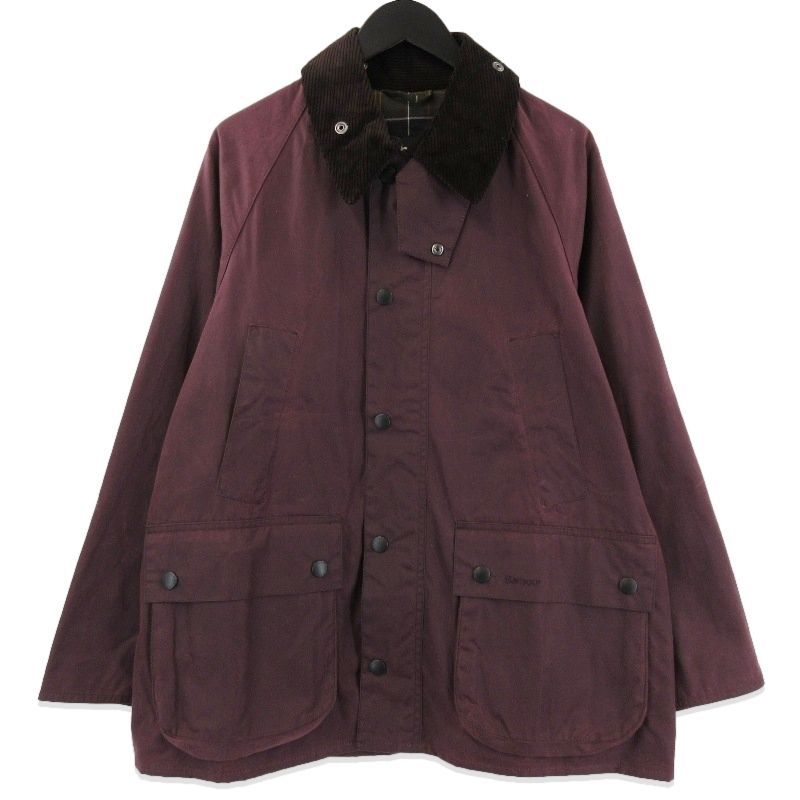 Barbour バブアー オーバーサイズビデイル 242MWX1679 ワックスジャケット OVERSIZED WAX BEDALE バーガンディ 36 71014151