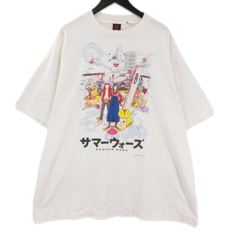 SAINT Mxxxxxx × サマーウォーズ セントマイケル 半袖Ｔシャツ SM-YS 1-0000-C 28 SG_SS TEE SUMMER ホワイト 白 XXL