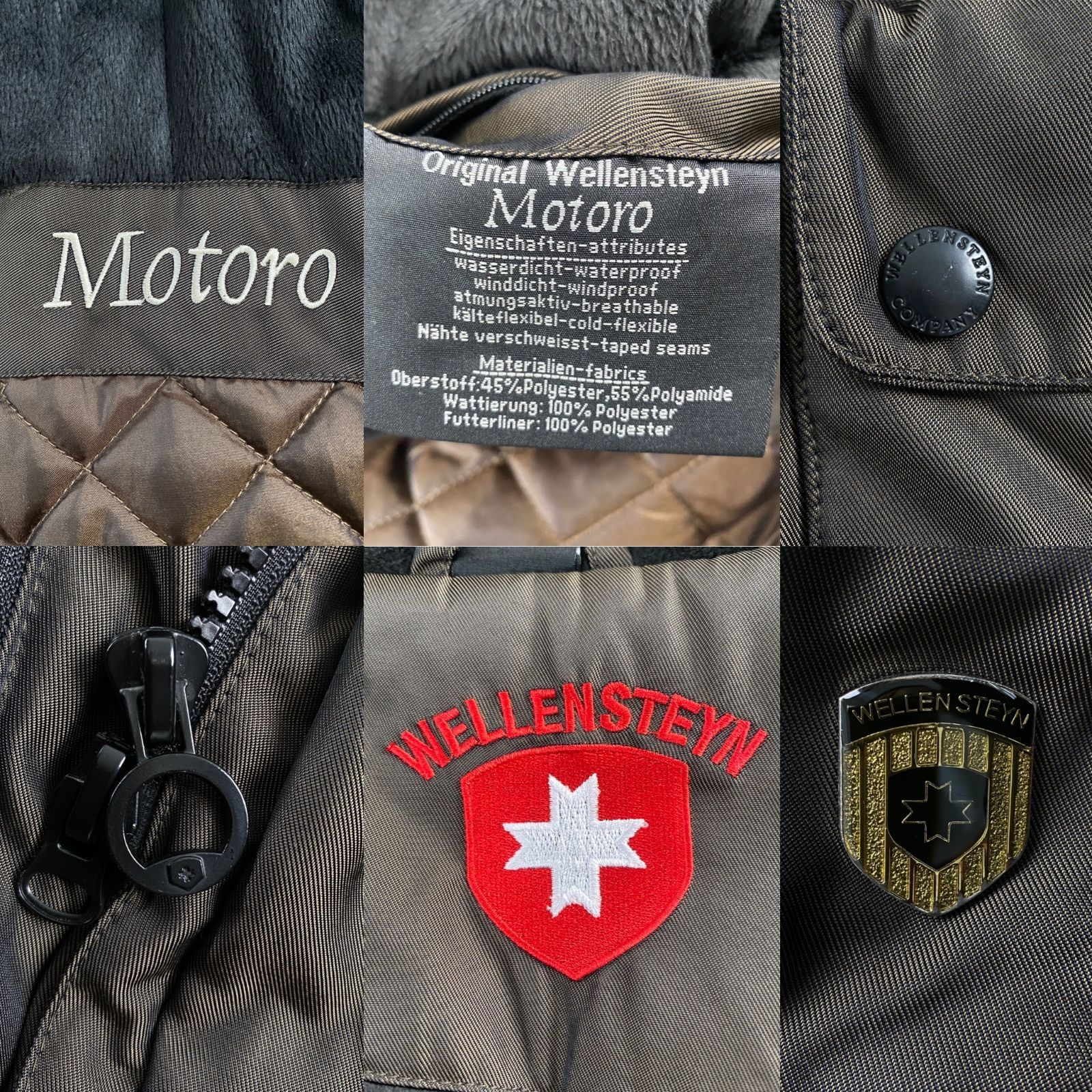 美品 ダウンジャケット WELLENSTEYN ダウンジャケット 中綿 ミリタリー 