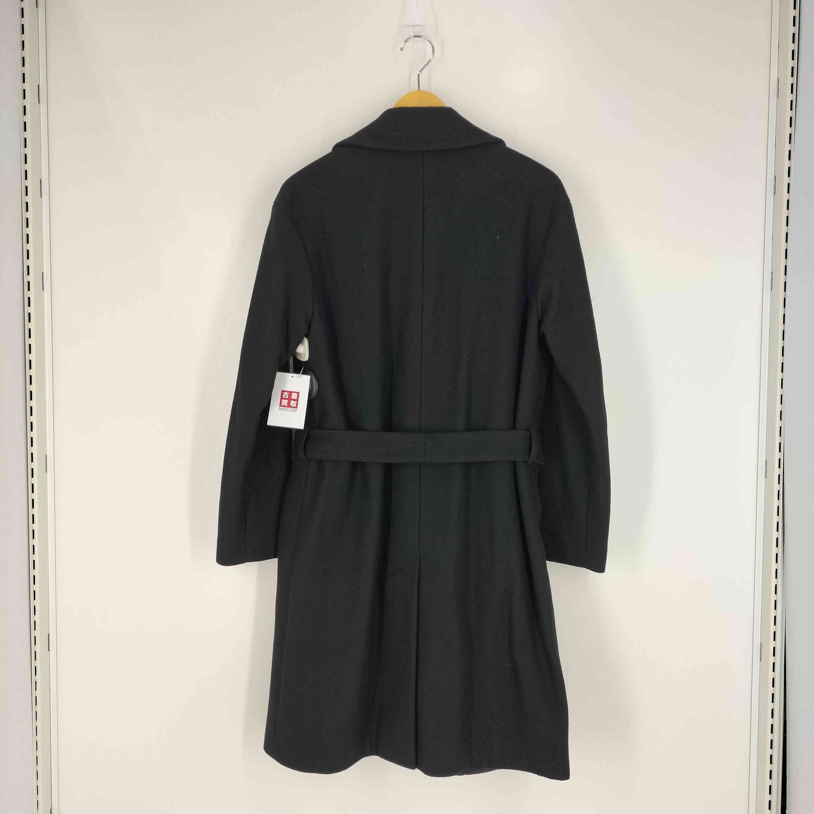 ユーズドフルギ 古着 hevo イタリア製 SHEVOUTION Hevo メルトンベルテッドアルスターコート メンズ 42