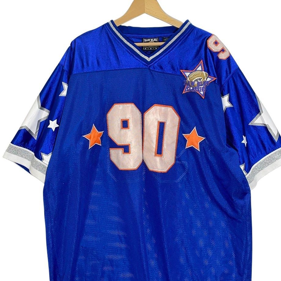 アメフト ゲームユニフォーム ヴィンテージ RAW BLUE CLASSICS NFL アメリカンフットボール チーム