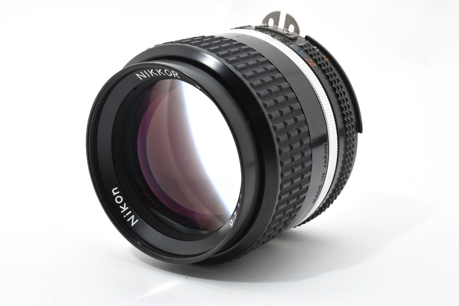 超 ニコン Nikon Ai-S NIKKOR 85mm F2 85 1 2 AISニッコール MFレンズ Nikon