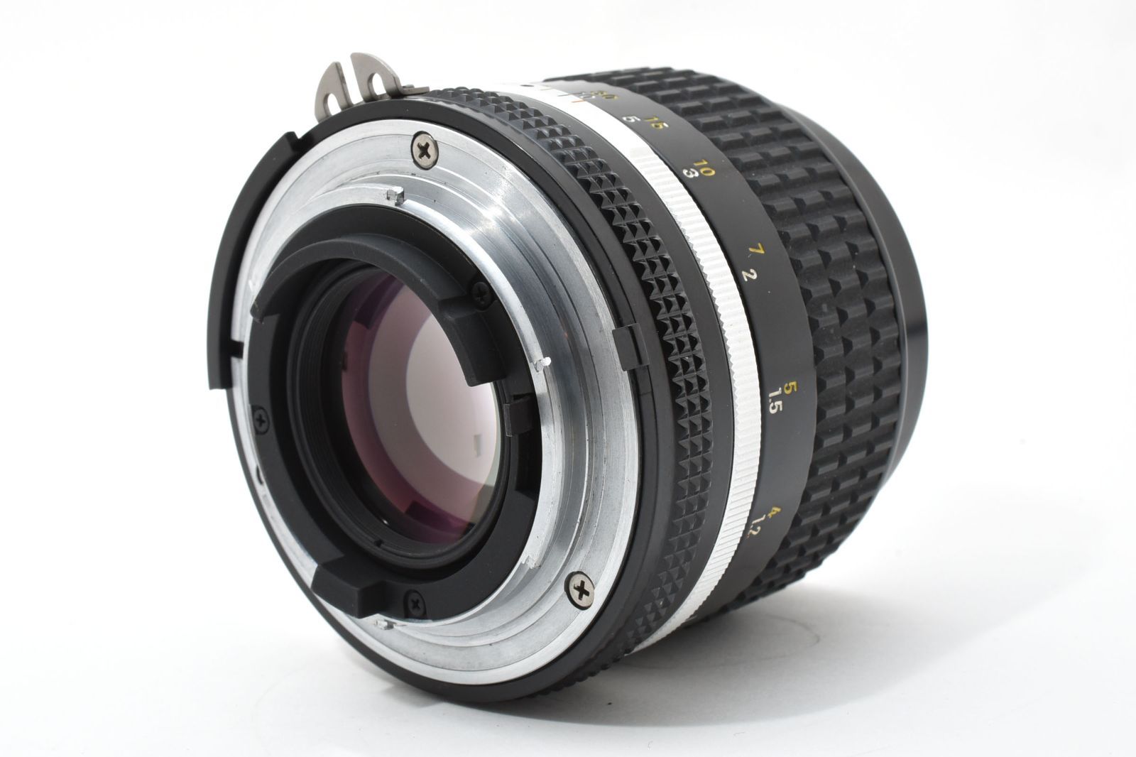  超 ニコン Nikon Ai S NIKKOR 85 mm F 2 1 AISニッコール MFレンズ レンズ(単焦点) カメラ