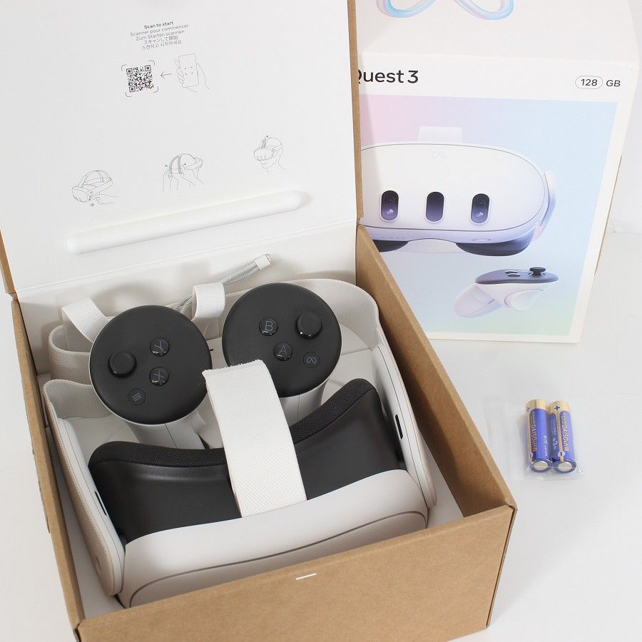  Quest 3 128GB VRヘッドセット 美品 Amazon.co.jp: Meta Quest 3 128GB|最もパワフルなMeta Quest|究極の