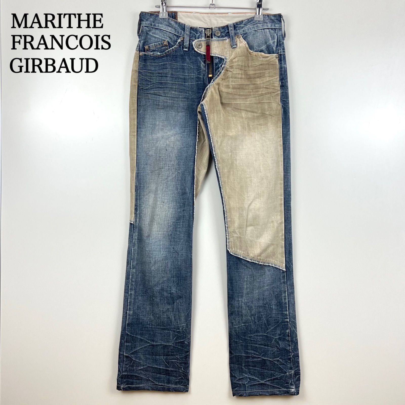 MARITHE FRANCOIS GIRBAUD LE JEANS 00s y2k archive switching denim