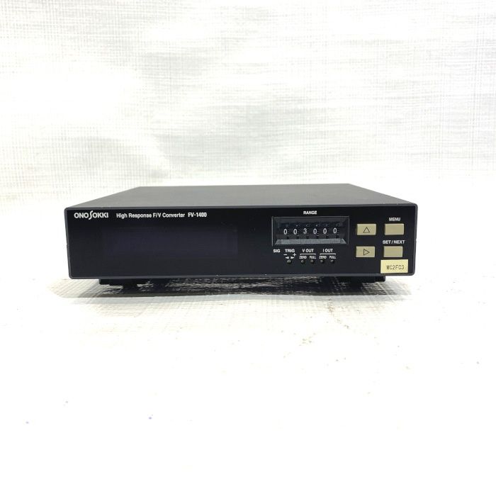 小野測器 高速F V変換器 FV-1400