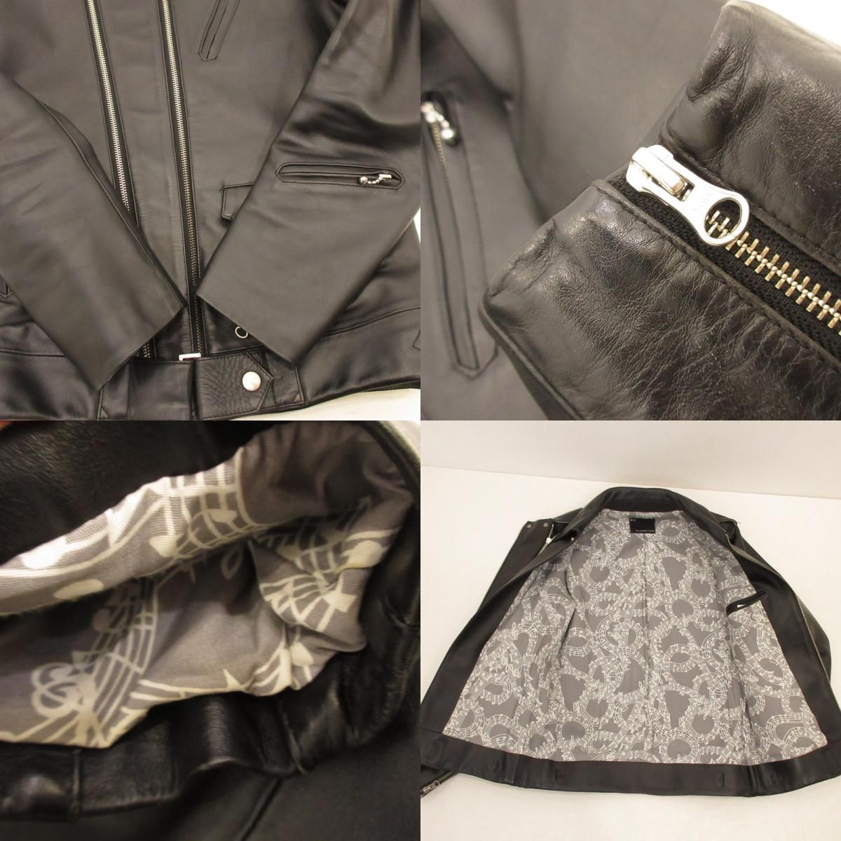 ナンバーナイン ライダースジャケット