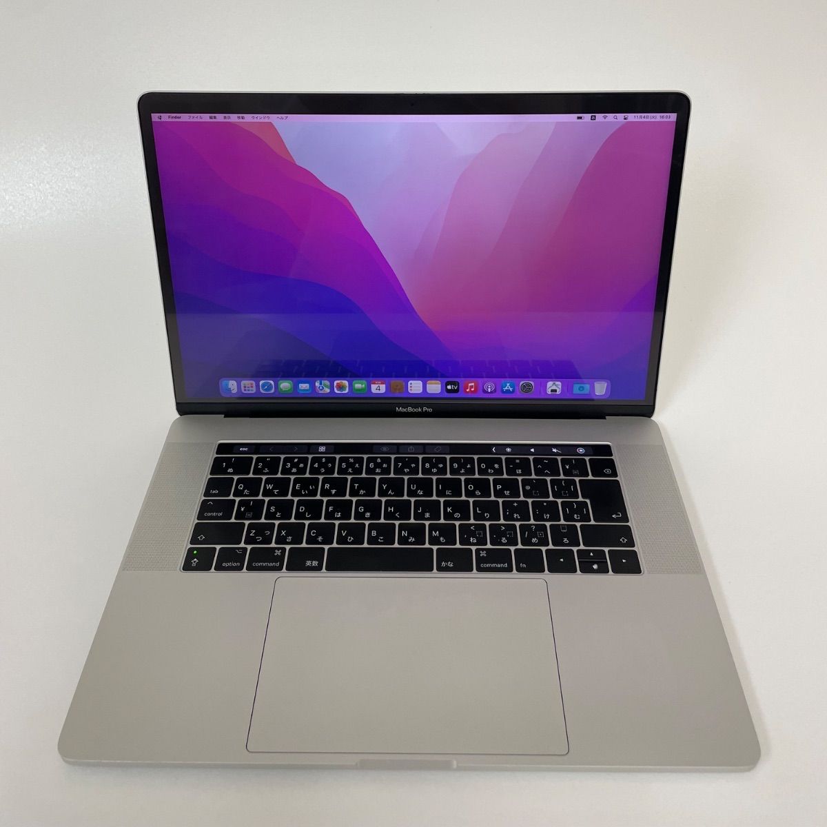 MacBook Pro 15-inch 2017 A1707 Core i7 MacOS Monterey メモリー16GB SSD256GB RUHT-022847