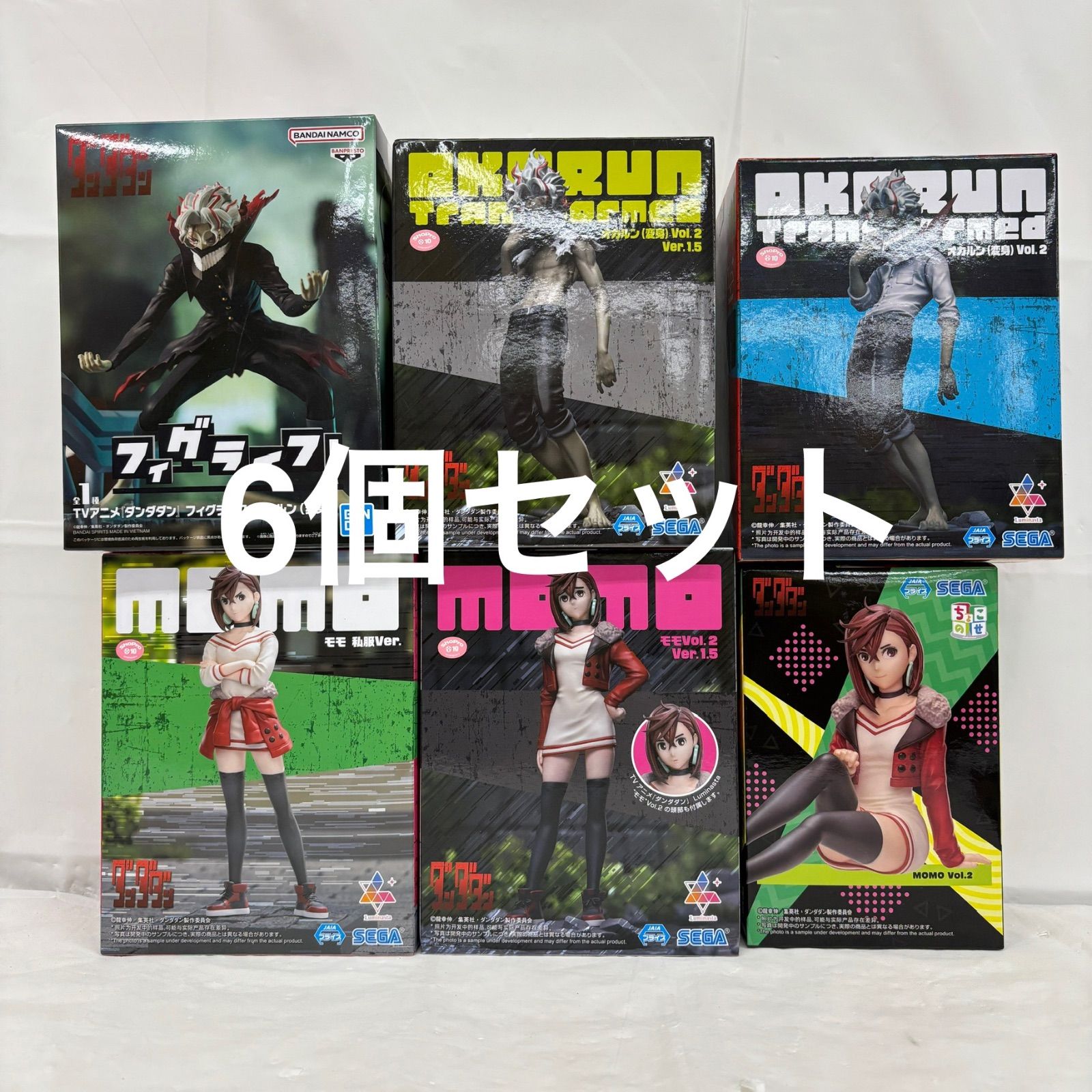 未開封 ダンダダン フィギュア 6個セット オカルン モモ LFJ636 f101
