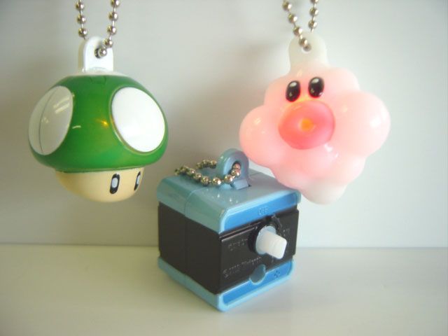 Hgv06OZニュースーパーマリオBROS.Wiiライトマスコット4全6種