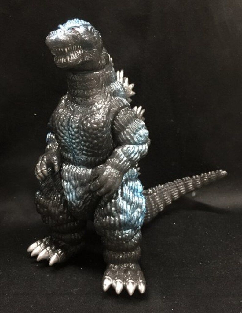 メディコム トイ GODZILLA VINYL WARS EX キャニオンクレスト ギドゴジ1991 クリアブラック