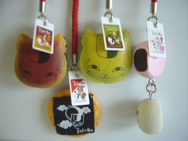 ♯Hvt30Bz　夏目友人帳参ニャンコ先生和菓子ストラップ9種 ♯Hvt30Bz 夏目友人帳参ニャンコ先生和菓子ストラップ9種 Amazon.co.jp