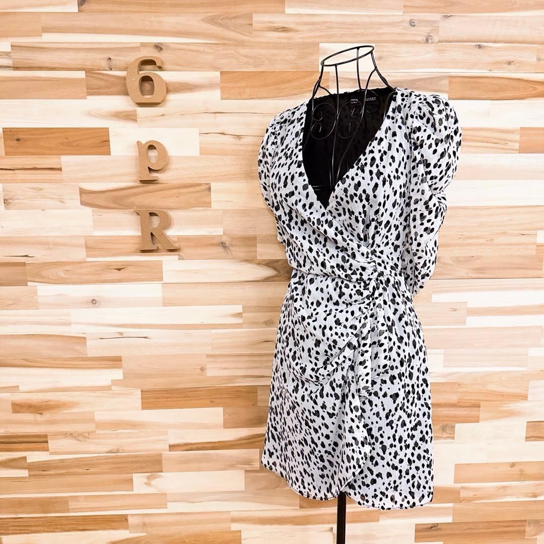 アニマル柄 シフォン