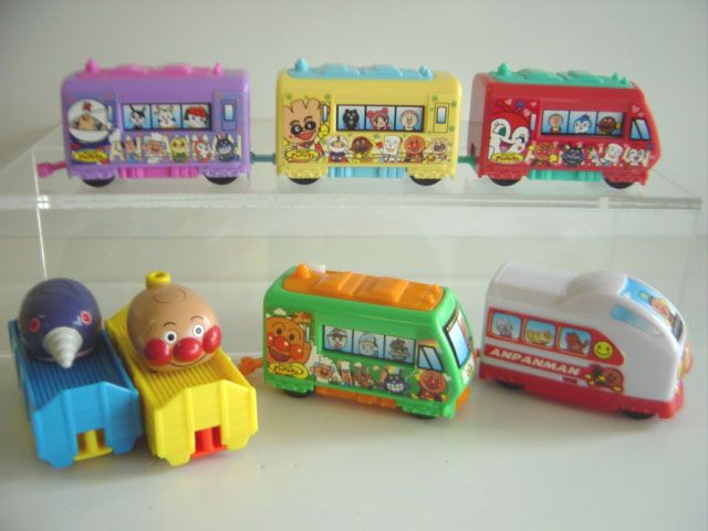 ☆Hlk07Qzそれいけ!アンパンマンキャラレール11フルコンプ全11種