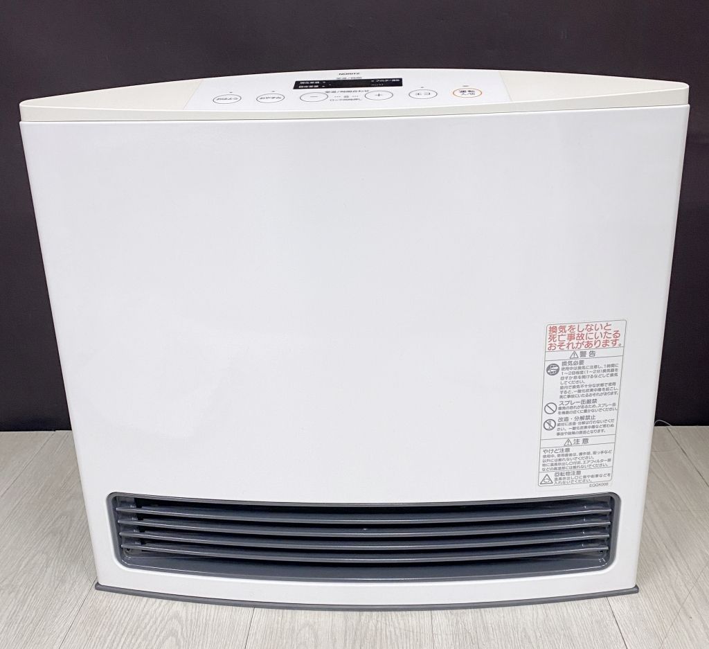 ノーリツ LPガスファンヒーター GFH-4003S-W5 2mホース付き - メルカリ