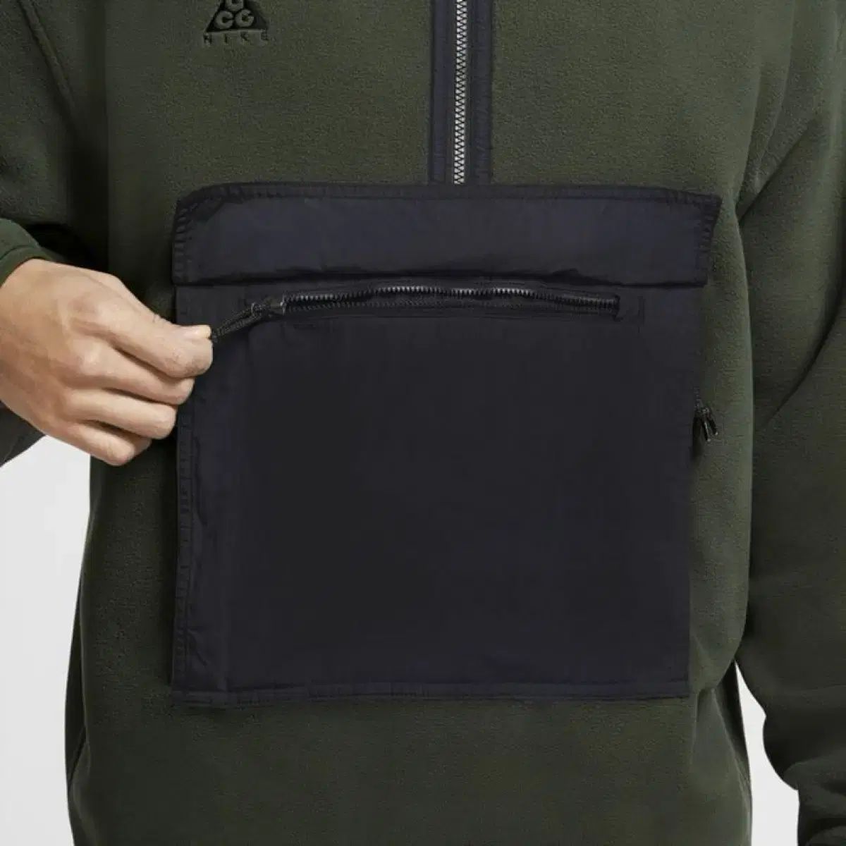 タートルネック アノラック