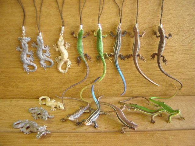 ♯Gti10FO　ネイチャーMONO　トカゲヤモリストラップマグネット16種 ♯Gti10FO ネイチャーMONO トカゲヤモリストラップマグネット16種