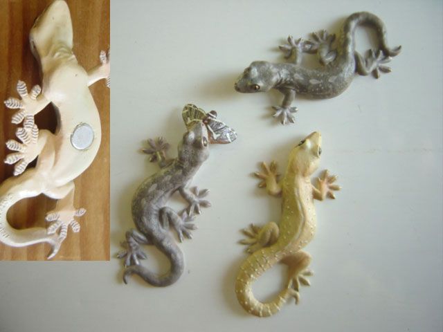 ♯Gti10HO ネイチャーテクニカラー MONO トカゲ ヤモリ マグネット 8種