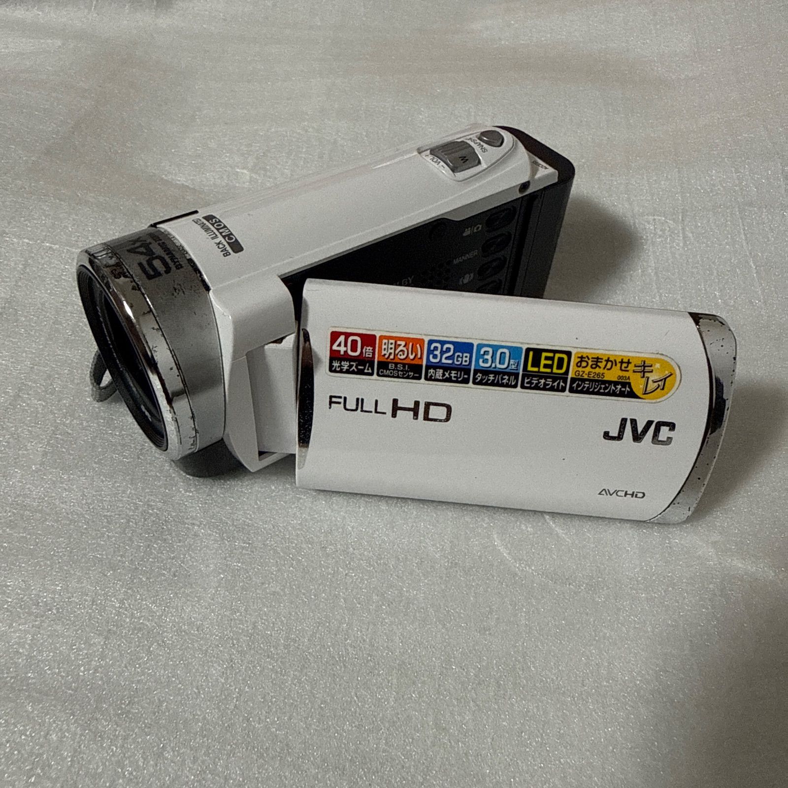 ❗️動作良好❗️ビデオカメラ 本体 JVC GZ-E265 - メルカリ