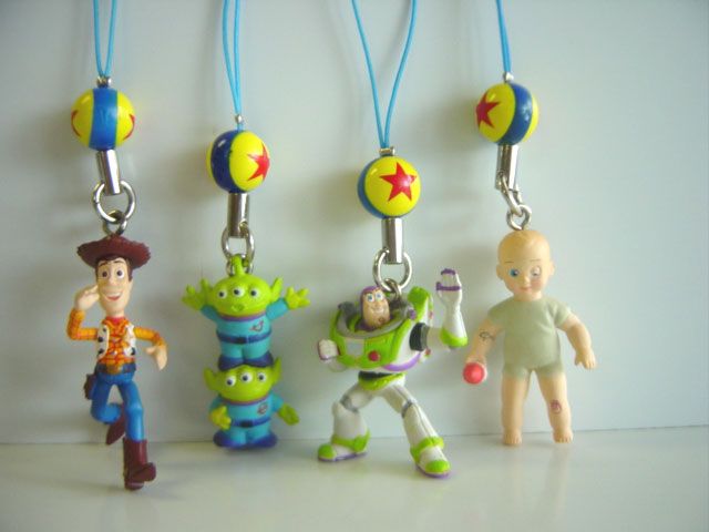 ♯Gta29DZ トイストーリーTOYSTORY 3サニーサイドストラップ全6種