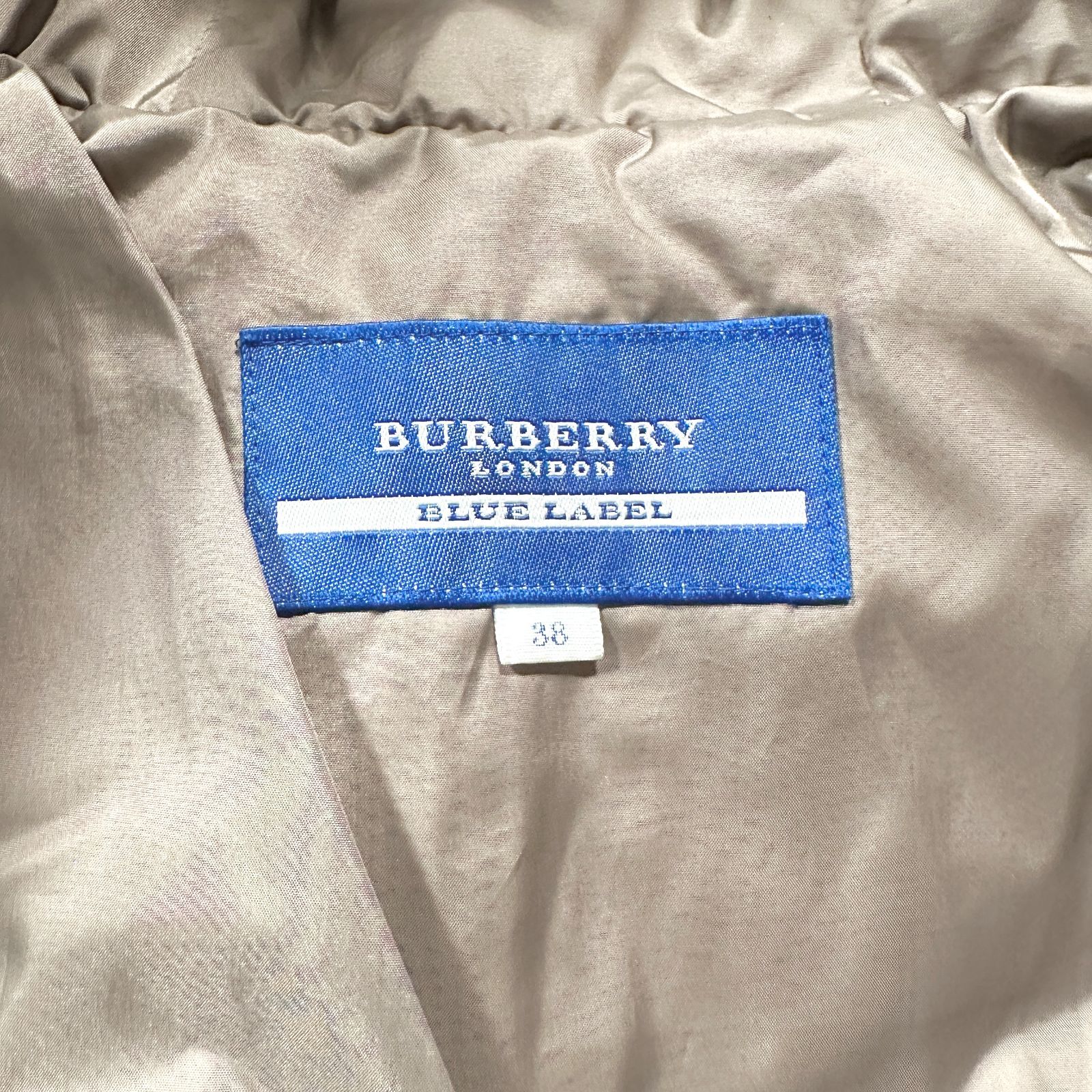 BURBERRY BLUE LABEL バーバリーブルーレーベル ダウンジャケット 