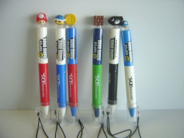 Hqv29Cz 任天堂DSキャラタッチペンNewスーパーマリオBRO.3全6種