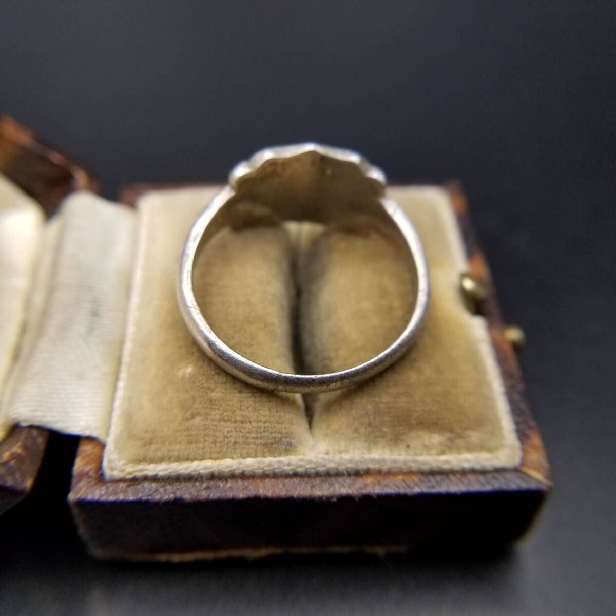  ヴィクトリアン レトロ 925 シルバー ヴィンテージ シグネット リング 銀 指輪 クラシック イニシャルレター A メンズジュエリー Y 24 M リング 指輪 アクセサリー