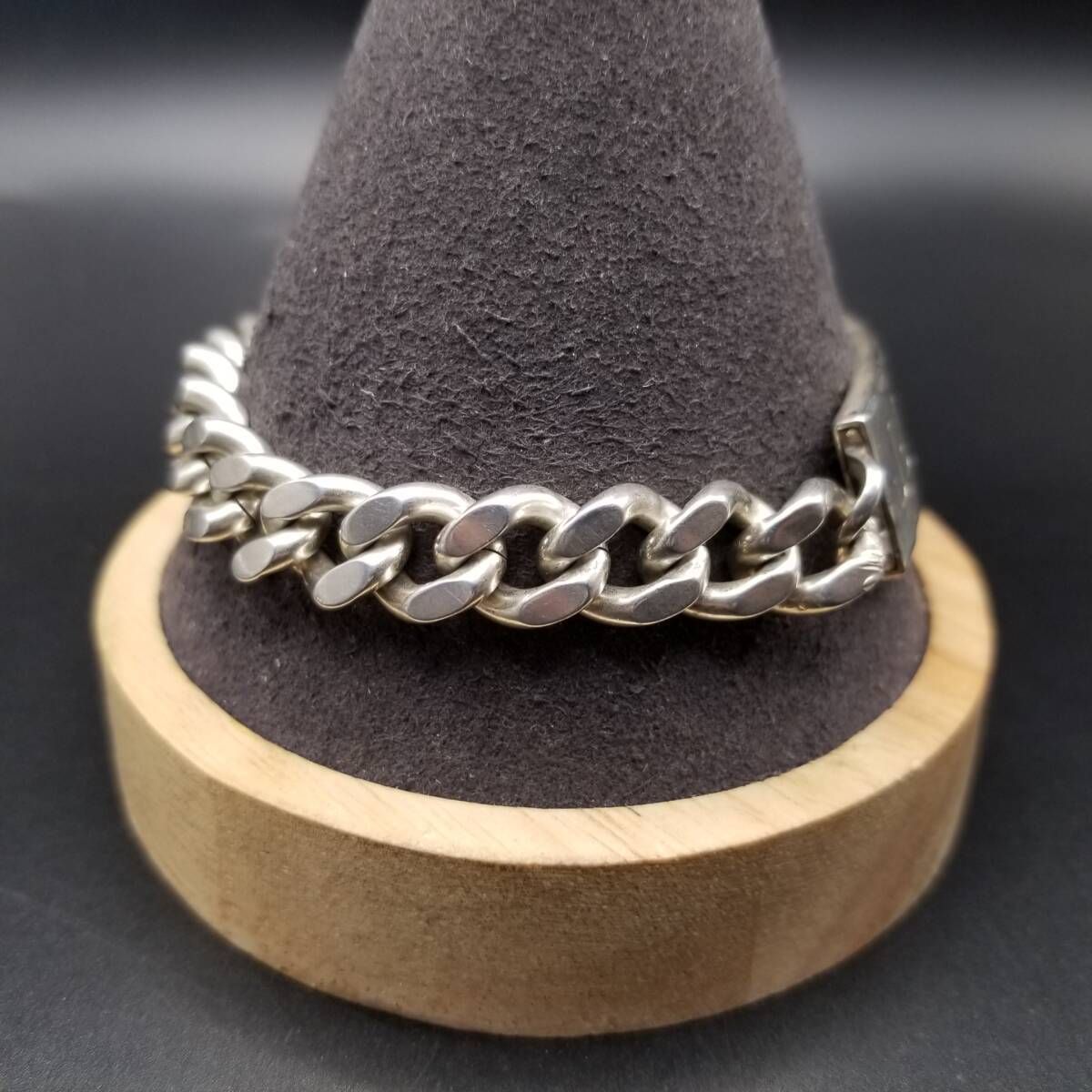 Anson社製 Twin Lock IDタグ 長方形プレート ヴィンテージ