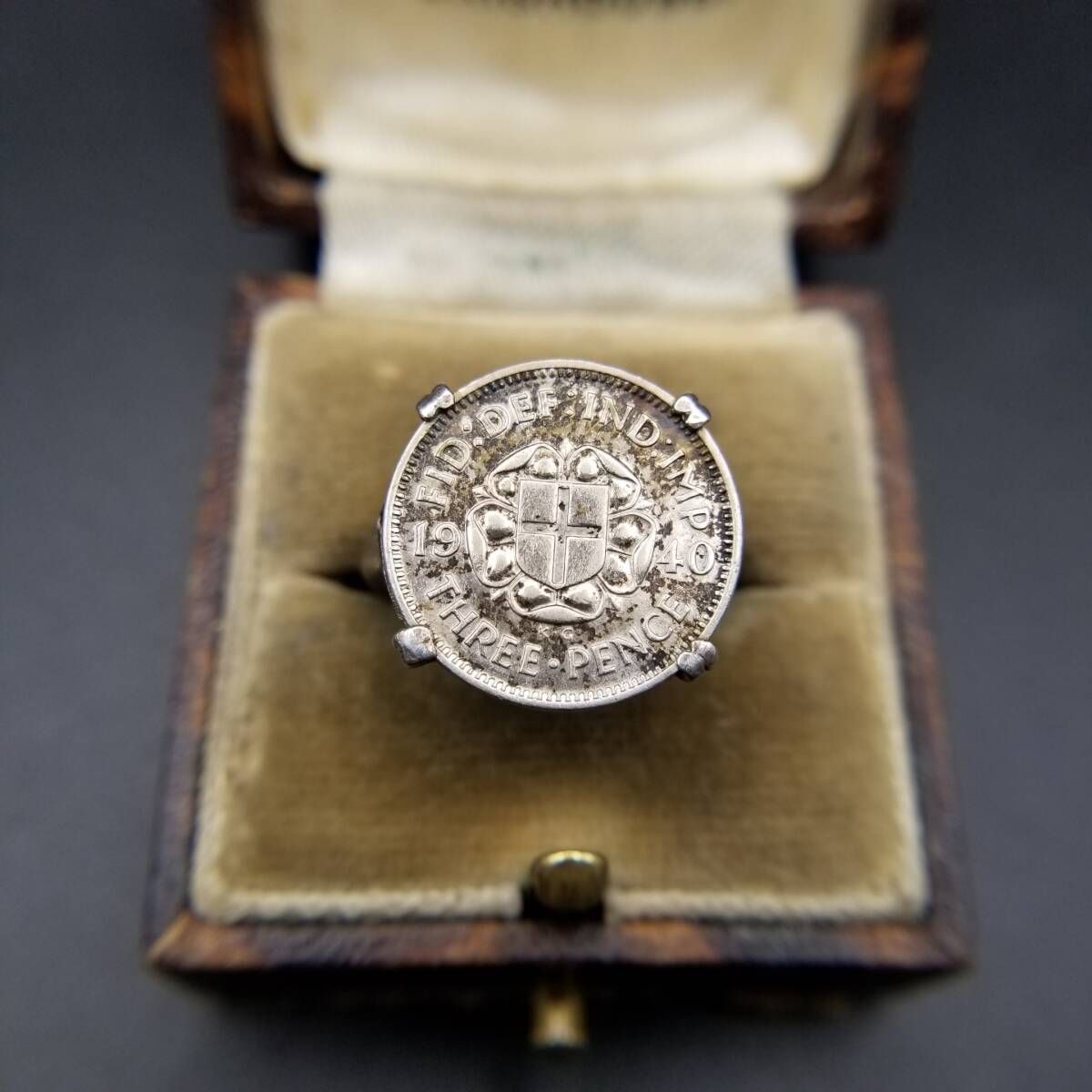 Georgivs VI コインモチーフ 925 シルバー ヴィンテージ リング 銀 指輪 クラシカル 存在感 ソブリンリング 国王ジョージ6世  Y24-R⑥ ジョージ6世 ハーフソブリン金貨 イギリス 1937年製 PF-65* NGC アンティークコインの販売 |  金貨や銀貨のご購入は「金銀の貯金箱」