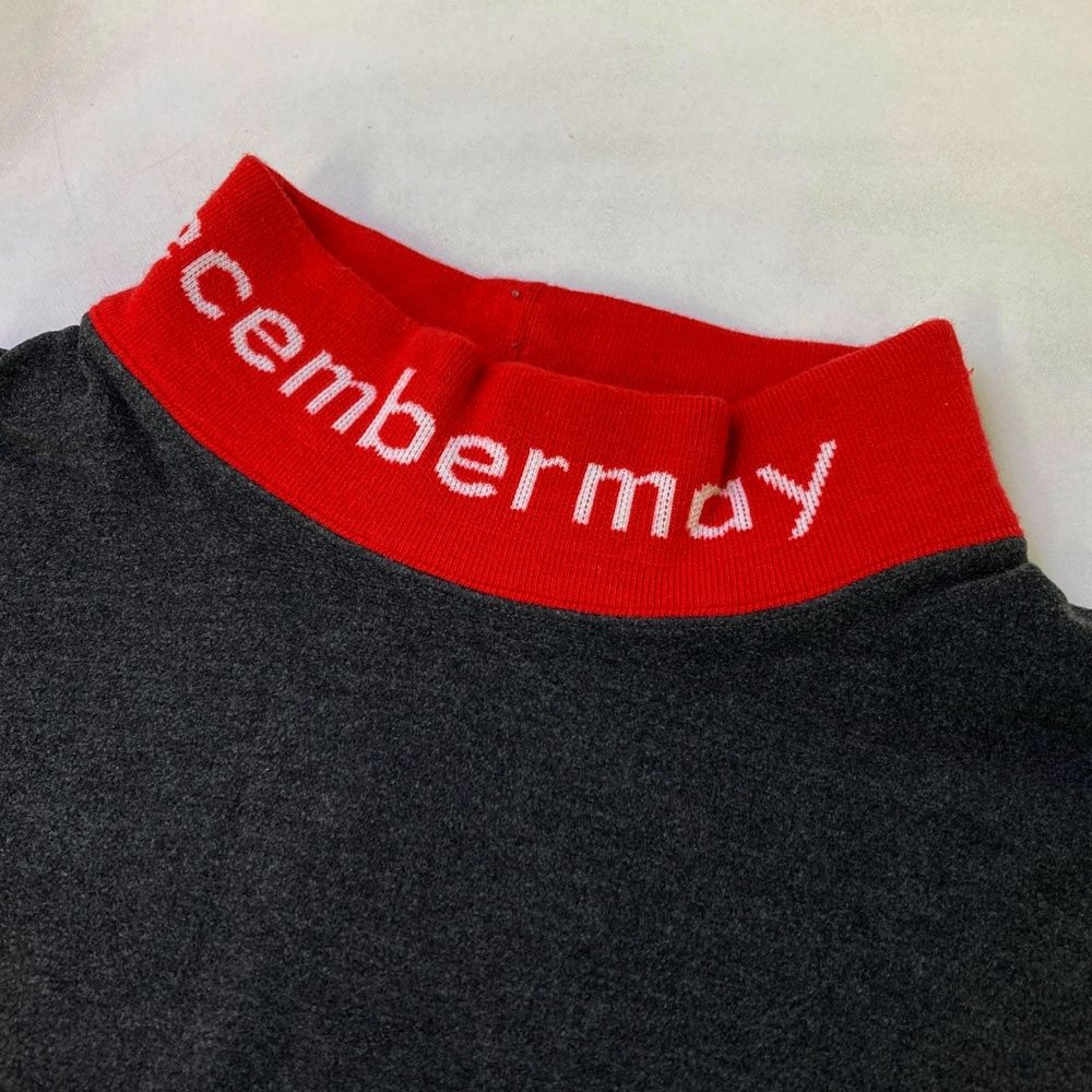 サイズ：XL DECEMBERMAY ディセンバーメイ ハイネック長袖Tシャツ