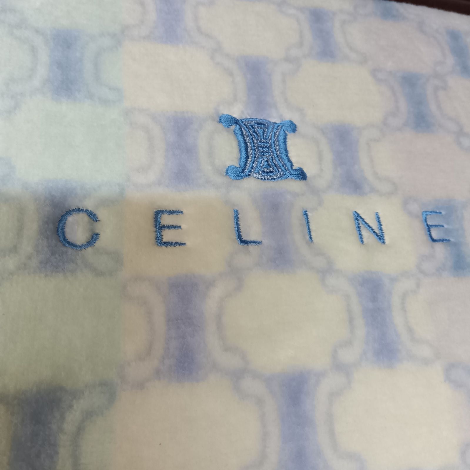 青です】セリーヌ CELINE ベビー布団セット 毛布 西川 青です