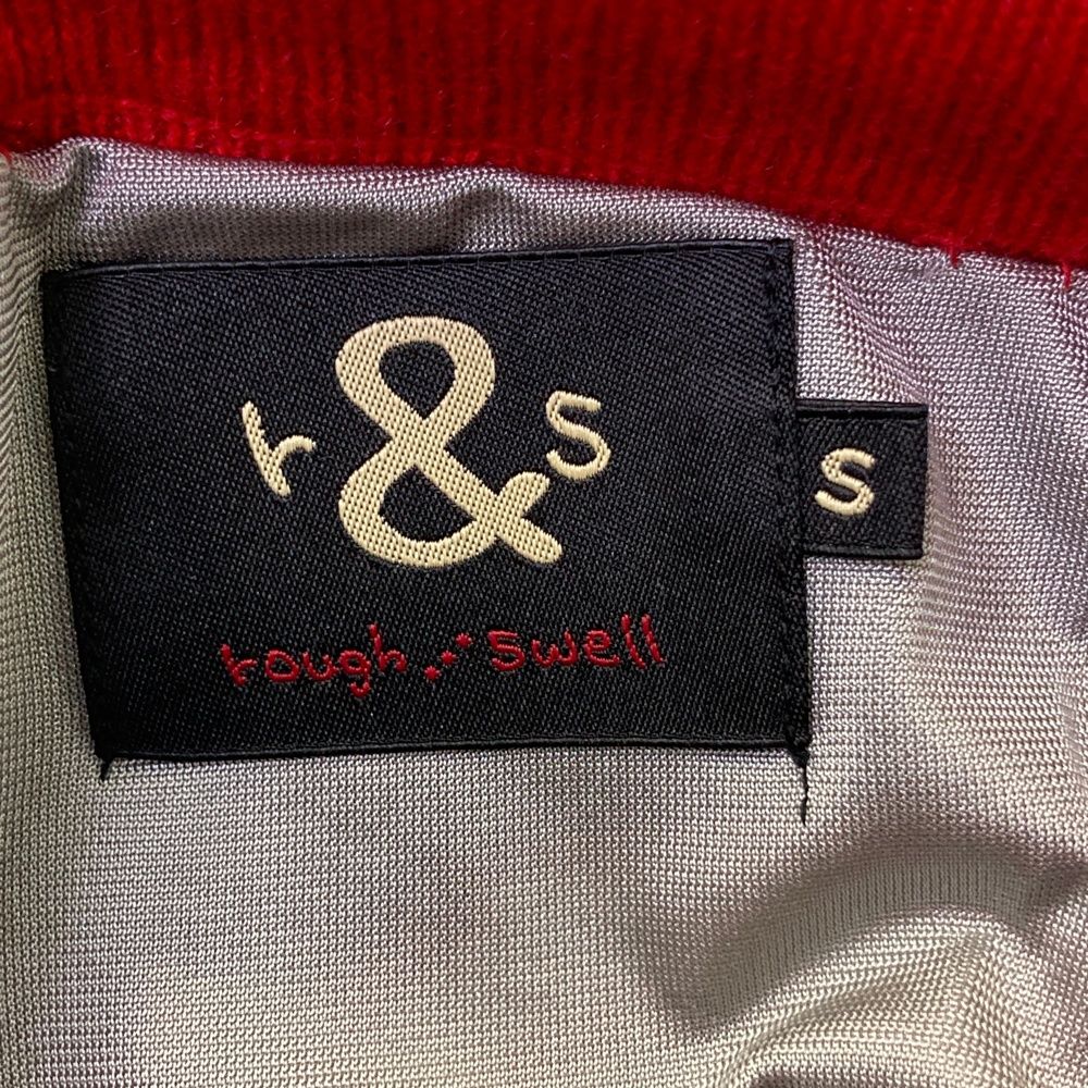 サイズ：S ROUGH&SWELL ラフアンドスウェル ウール混 ニット ジップ