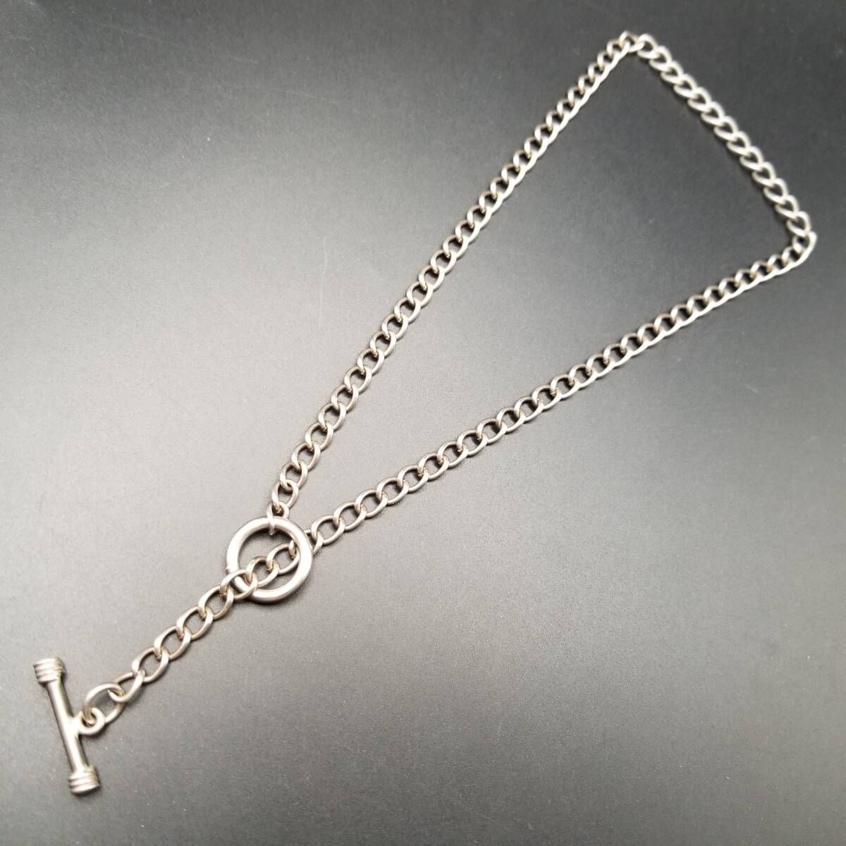 シルバー Tバーチェーンメキシカンブレスレットメキシコビンテージ