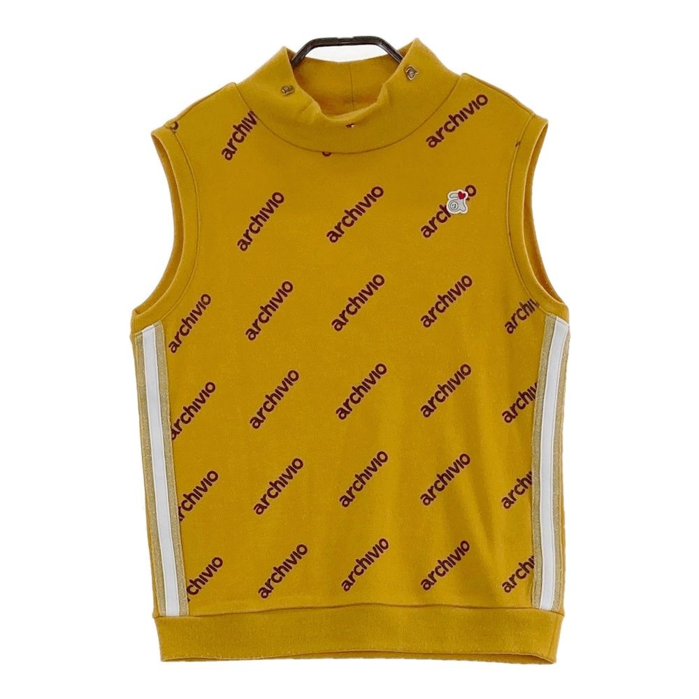 アルチビオ　ベスト38 サイズ：38 ARCHIVIO アルチビオ ; ウール混 ハイネック ニットベスト