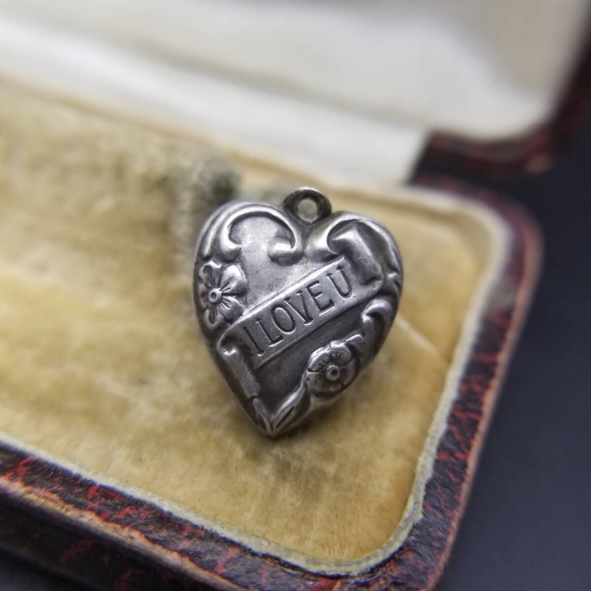 WWII期 ヴィンテージ スウィートハートジュエリー アールヌーヴォー