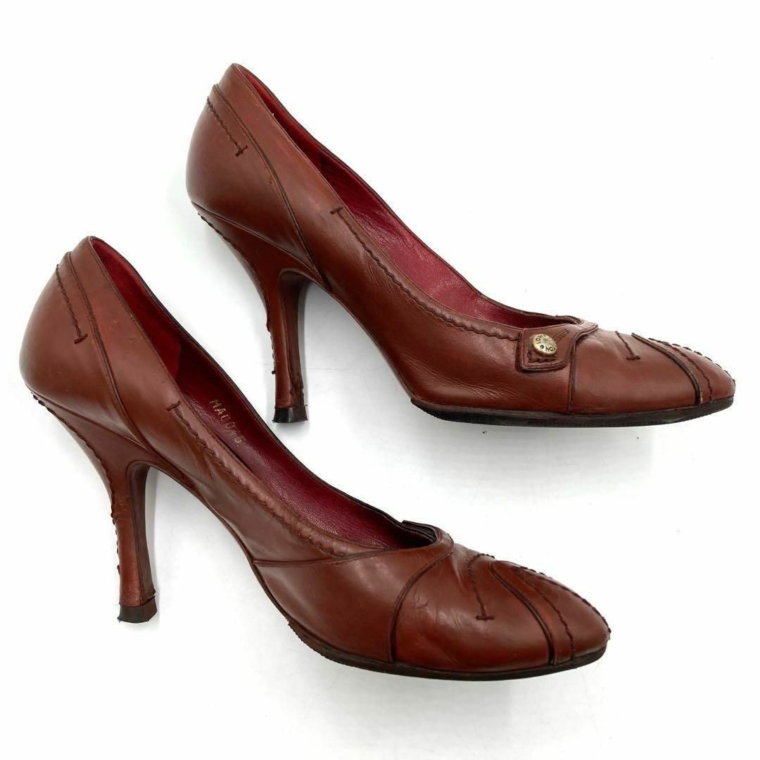 ブラウン レザー