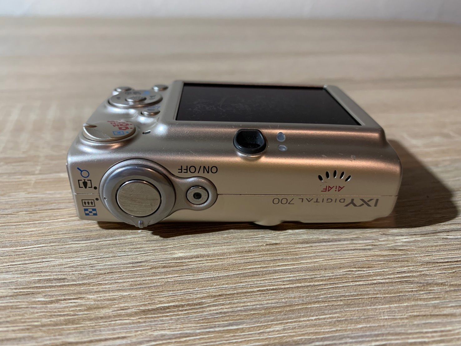 6566 Canon IXY DIGITAL 700 ゴールド デジカメ - メルカリ