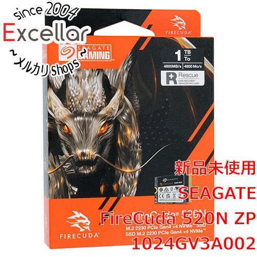 bn 6 SEAGATE製 FireCuda 520N ZP1024GV3A002 1024GB