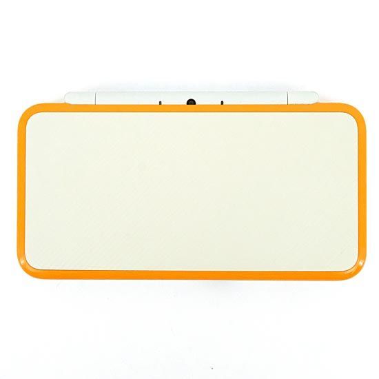 bn 8 任天堂 Newニンテンドー2 DS LL ホワイト オレンジ 本体 液晶画面いたみ
