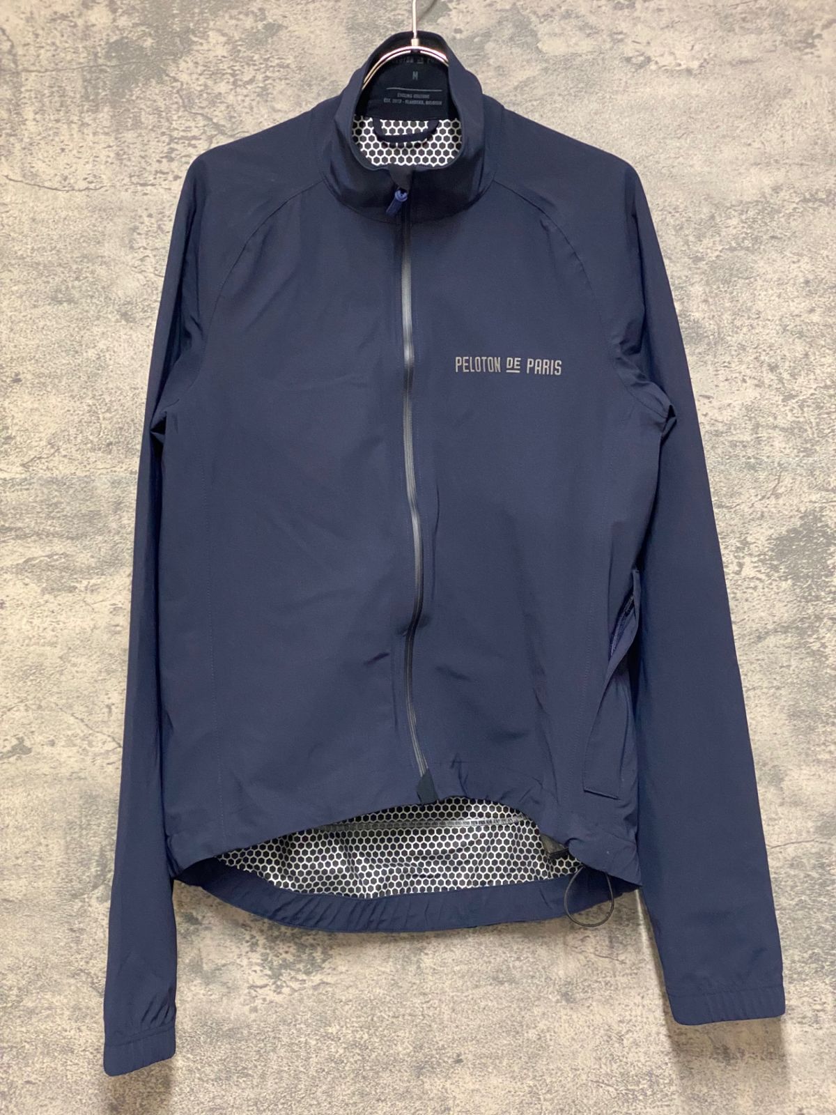 JN 479 プロトンドパリ PELOTON DE PARIS SPRINTEUR RAIN JACKET 長袖 レインジャケット 紺 M