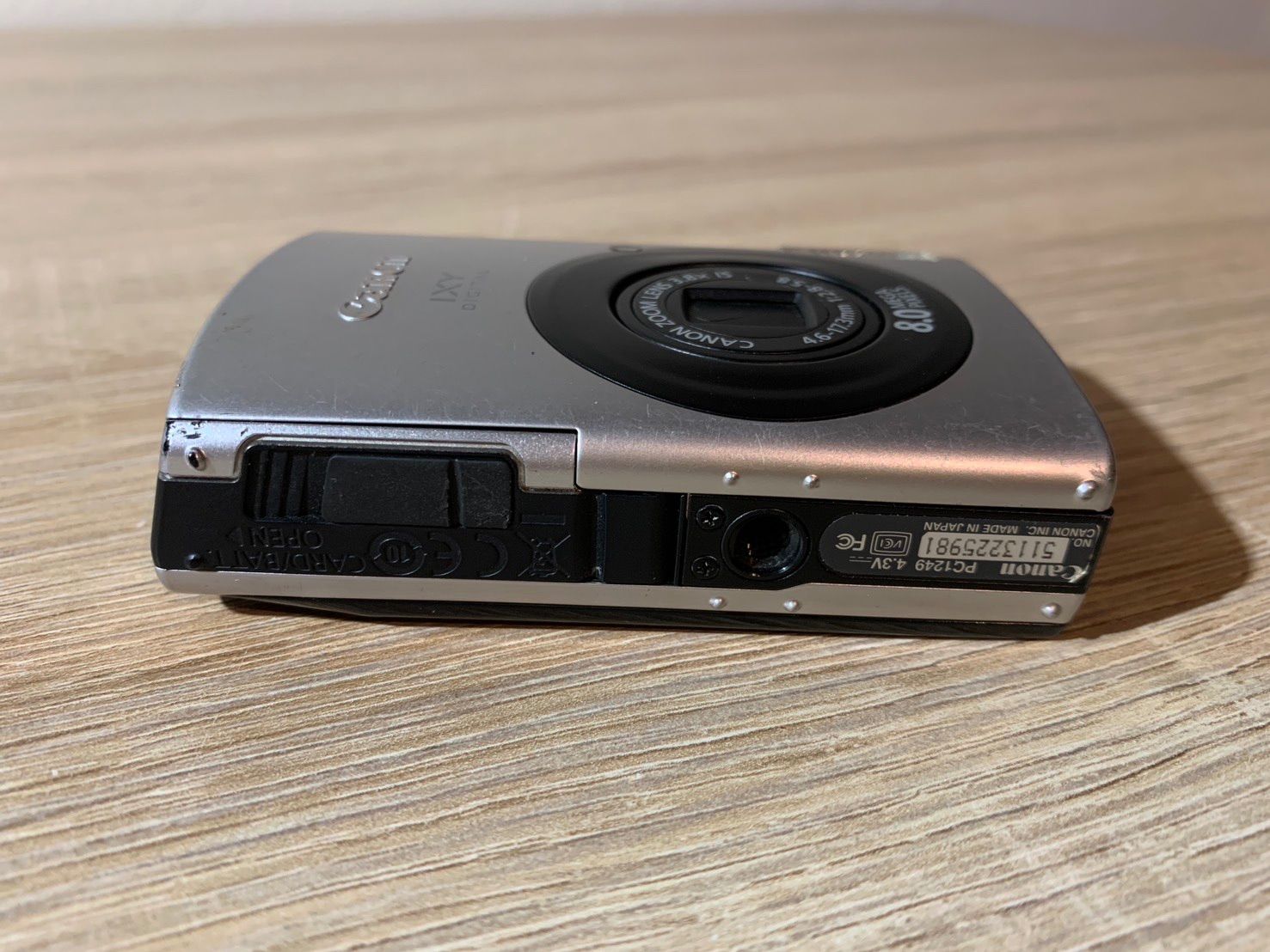 6568 Canon IXY DIGITAL 910 IS シルバー デジカメ - メルカリ