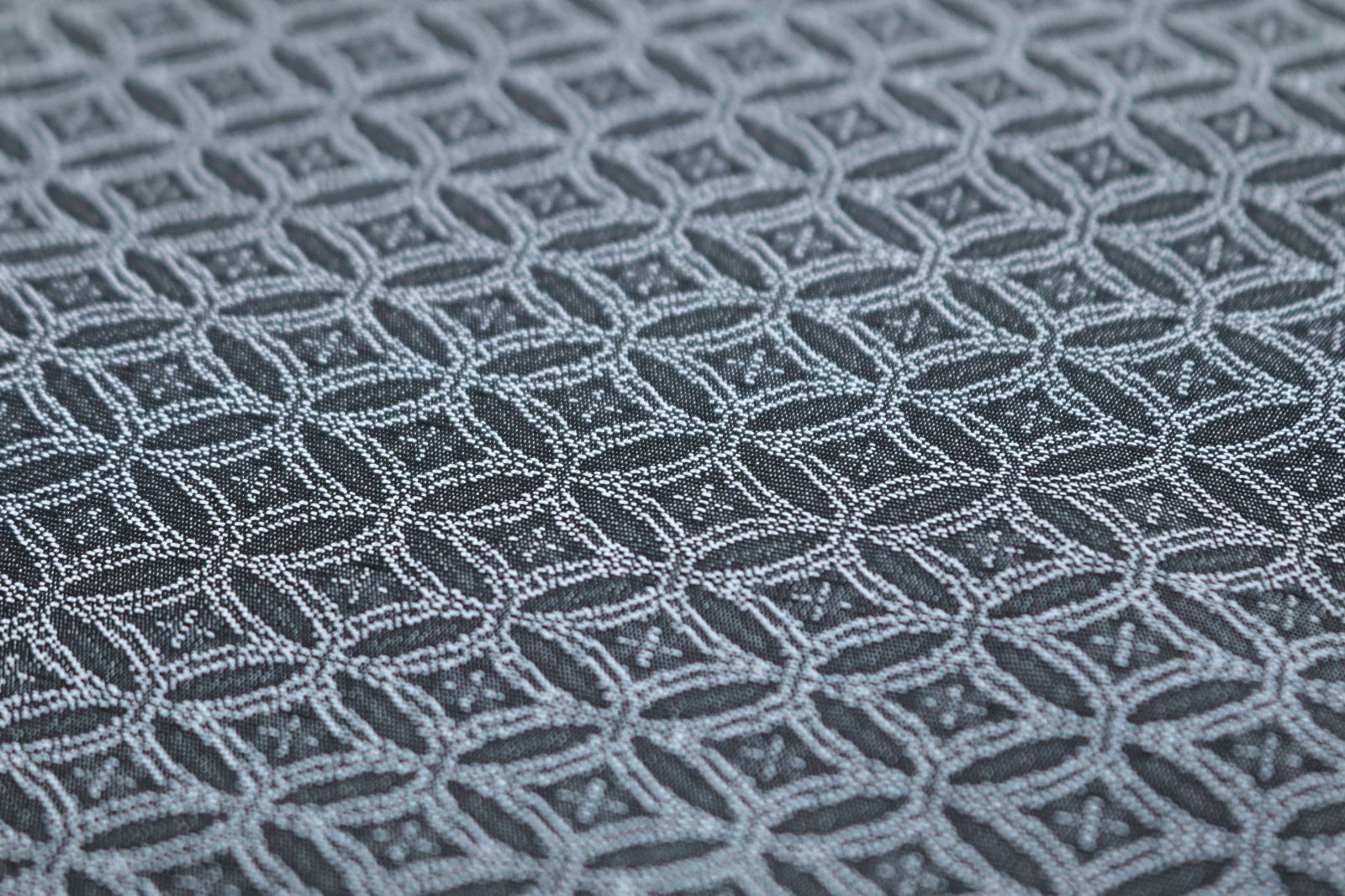  kta 2942 御召 着尺 七宝文 お仕立て付き １ヶ月半～２ヶ月で発送 紬 着物