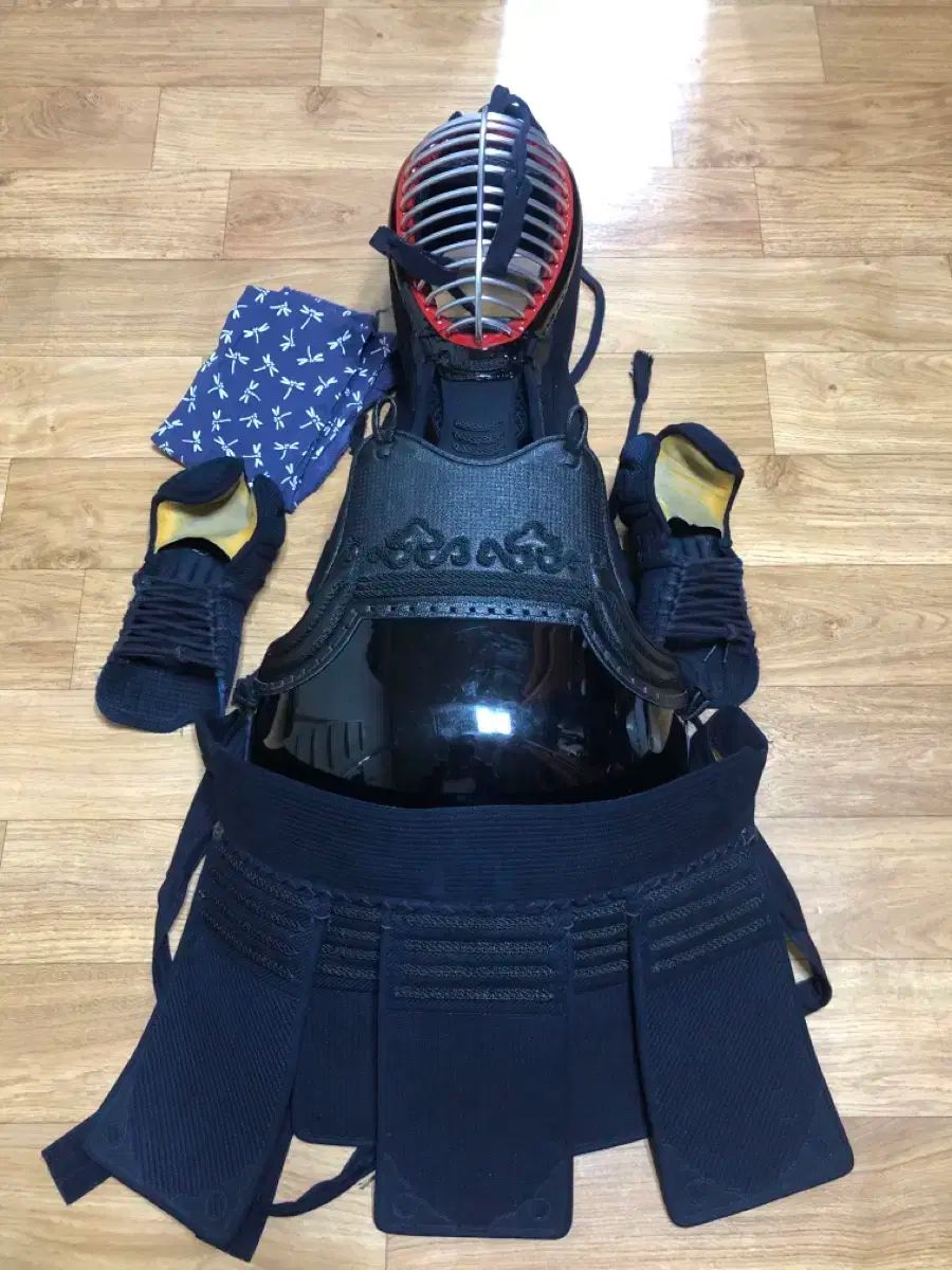 剣道 だましやすい人 セット だましやすい人面 だましやすい人腕 コットン 甲