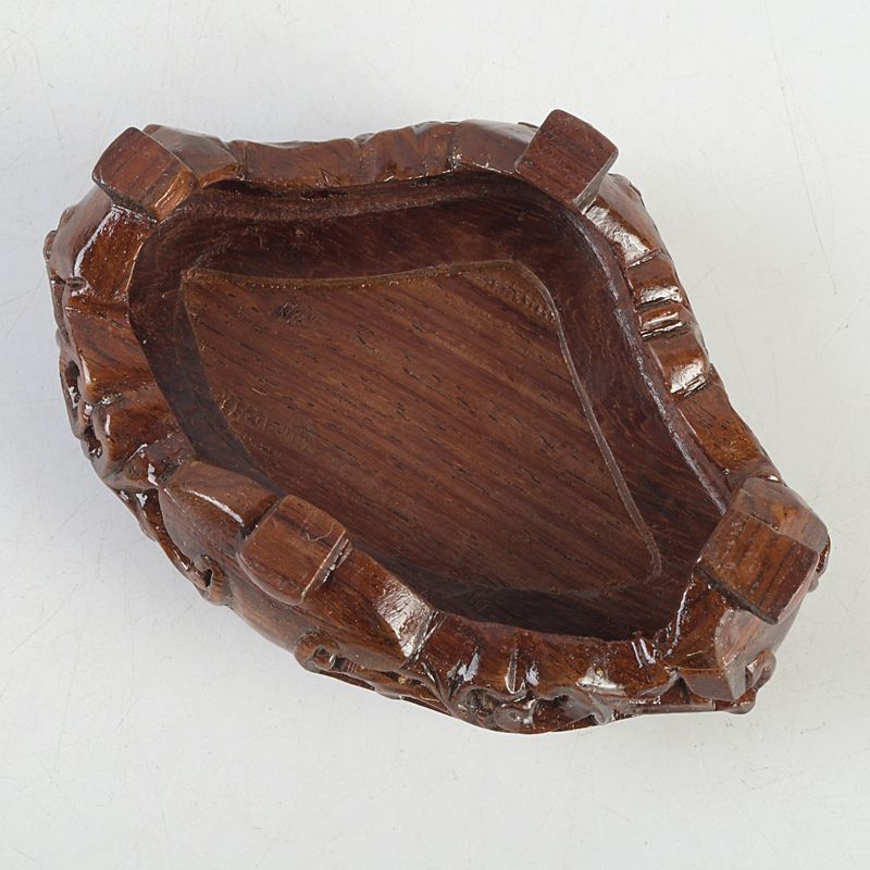 中国 玉石岫玉彫刻 雙耳活環 獅子鈕蓋爐 香炉 唐木台付 C S303 - メルカリ