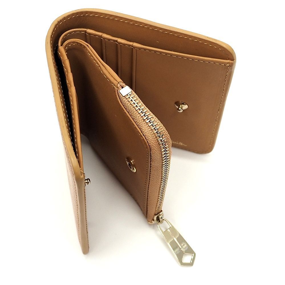  Paul Smith バニーエンボス レザーウォレット 財布 ベージュ PWD 873 ポールスミス レディース 5 CH K 06193 KOV 17 二つ折り財布 折り財布